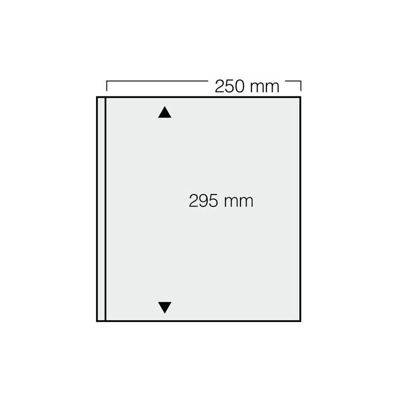 Feuilles Garant Safe à 1 bande pour blocs, mini-feuilles de timbres.