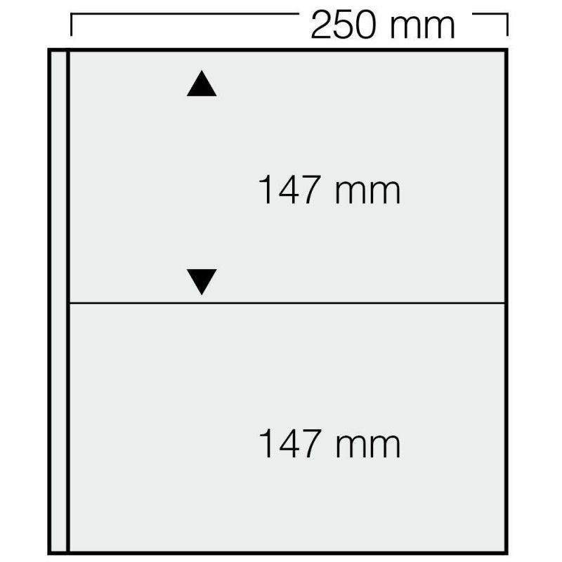 Feuilles Garant Safe à 2 bandes pour enveloppes, blocs.