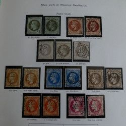 Collection timbres de France 1849 - 1962 neufs - oblitérés, TB / SUP.