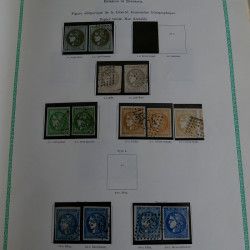 Collection timbres de France 1849 - 1962 neufs - oblitérés, TB / SUP.