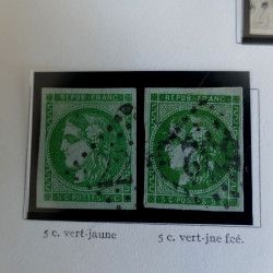 Collection timbres de France 1849 - 1962 neufs - oblitérés, TB / SUP.