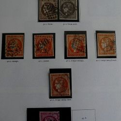 Collection timbres de France 1849 - 1962 neufs - oblitérés, TB / SUP.