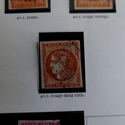 Collection timbres de France 1849 - 1962 neufs - oblitérés, TB / SUP.