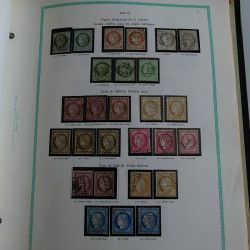 Collection timbres de France 1849 - 1962 neufs - oblitérés, TB / SUP.