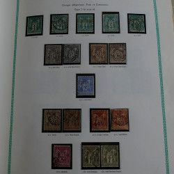 Collection timbres de France 1849 - 1962 neufs - oblitérés, TB / SUP.