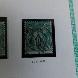 Collection timbres de France 1849 - 1962 neufs - oblitérés, TB / SUP.