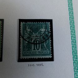 Collection timbres de France 1849 - 1962 neufs - oblitérés, TB / SUP.