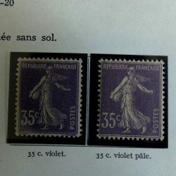 Collection timbres de France 1849 - 1962 neufs - oblitérés, TB / SUP.