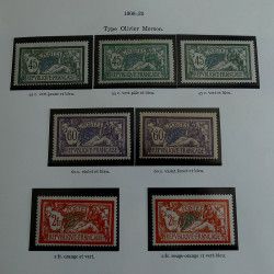 Collection timbres de France 1849 - 1962 neufs - oblitérés, TB / SUP.