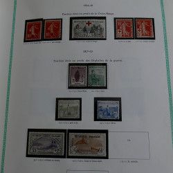 Collection timbres de France 1849 - 1962 neufs - oblitérés, TB / SUP.