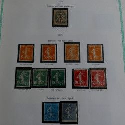 Collection timbres de France 1849 - 1962 neufs - oblitérés, TB / SUP.