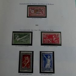 Collection timbres de France 1849 - 1962 neufs - oblitérés, TB / SUP.