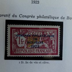 Collection timbres de France 1849 - 1962 neufs - oblitérés, TB / SUP.