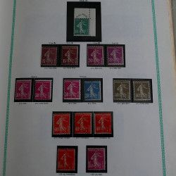 Collection timbres de France 1849 - 1962 neufs - oblitérés, TB / SUP.