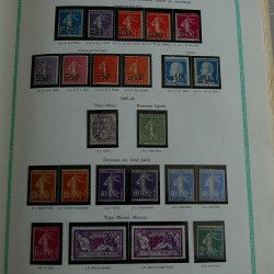 Collection timbres de France 1849 - 1962 neufs - oblitérés, TB / SUP.