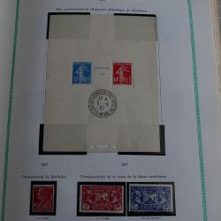 Collection timbres de France 1849 - 1962 neufs - oblitérés, TB / SUP.