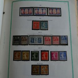 Collection timbres de France 1849 - 1962 neufs - oblitérés, TB / SUP.