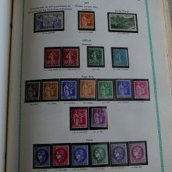 Collection timbres de France 1849 - 1962 neufs - oblitérés, TB / SUP.