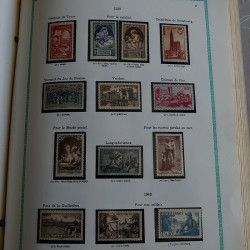 Collection timbres de France 1849 - 1962 neufs - oblitérés, TB / SUP.