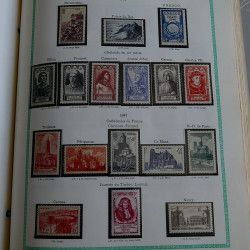 Collection timbres de France 1849 - 1962 neufs - oblitérés, TB / SUP.