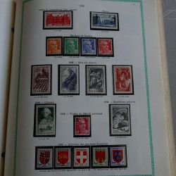 Collection timbres de France 1849 - 1962 neufs - oblitérés, TB / SUP.