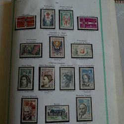 Collection timbres de France 1849 - 1962 neufs - oblitérés, TB / SUP.