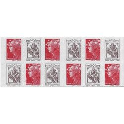 Carnet mixte de 12 timbres 150 ans du timbre fiscal mobile Cabasson N°1519.