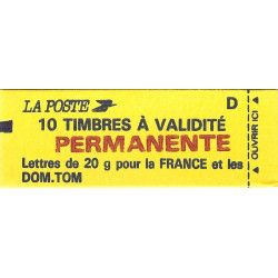 Carnet de 10 timbres TVP Marianne de Briat N°2806-C1.