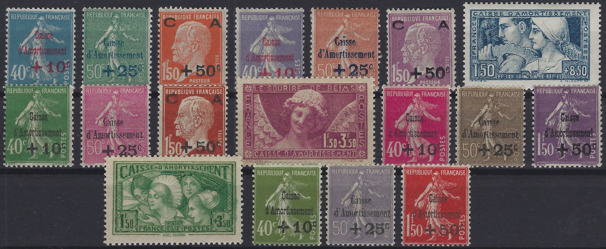 1927-31 Caisse d'Amortissement - France n° 254 Luxe