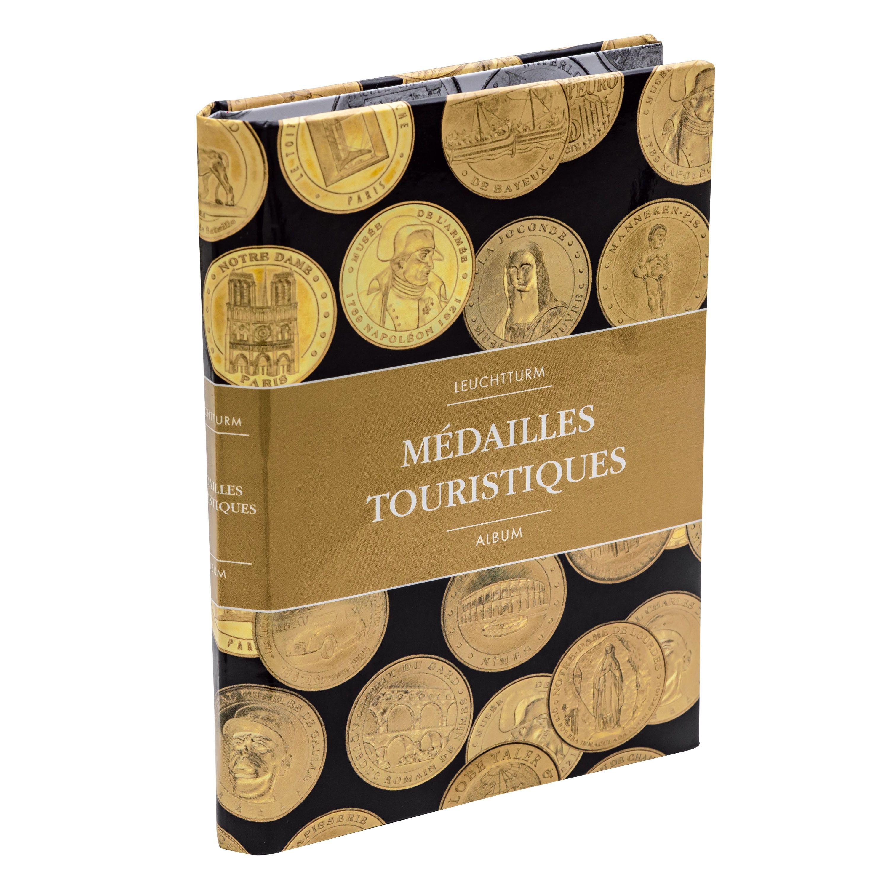 Album de poche illustré pour 36 médailles touristiques. - Philantologie