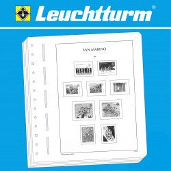 Feuilles pré imprimées Leuchtturm Saint-Marin 2020.