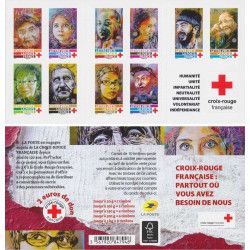 Carnet de timbres Croix-Rouge 2023. - Philantologie