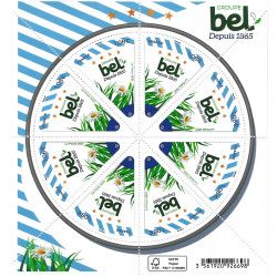 Mini-feuille de 8 timbres Groupe Bel F5484 neuf**.