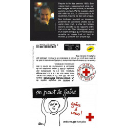 Carnet de timbres Croix-Rouge 2021.