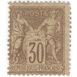 Type Sage timbre de France N°69 neuf*.