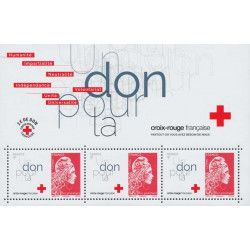 Bloc-feuillet de timbres de France N°145 "Croix-Rouge" neuf** SUP.