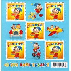 Feuillet de 5 timbres Oui-Oui N°F4183 neuf**.