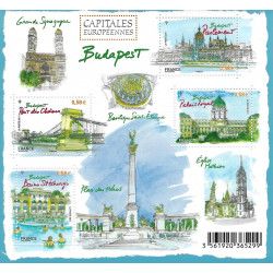 Feuillet de 4 timbres Budapest F4538 neuf**.