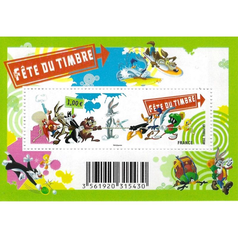 Feuillet de timbre Looney Tunes F4341 neuf**.