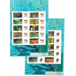 Feuillets de timbres personnalisés Les impressionnistes autoadhésifs.