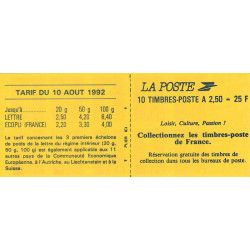 Carnet de 10 timbres Marianne de Briat N°2720-C2.