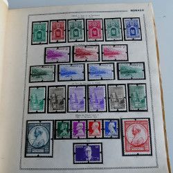 Collection timbres de Monaco 1885-1967 neufs en album Thiaude, TB / SUP.