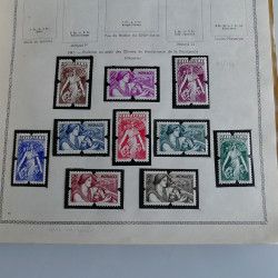 Collection timbres de Monaco 1885-1967 neufs en album Thiaude, TB / SUP.