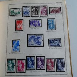 Collection timbres de Monaco 1885-1967 neufs en album Thiaude, TB / SUP.