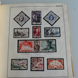 Collection timbres de Monaco 1885-1967 neufs en album Thiaude, TB / SUP.