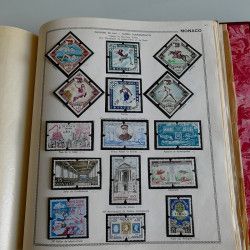 Collection timbres de Monaco 1885-1967 neufs en album Thiaude, TB / SUP.