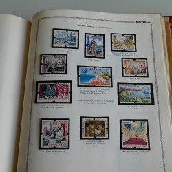 Collection timbres de Monaco 1885-1967 neufs en album Thiaude, TB / SUP.