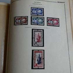 Collection timbres de Monaco 1885-1967 neufs en album Thiaude, TB / SUP.