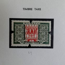 Collection timbres de Monaco 1885-1967 neufs en album Thiaude, TB / SUP.