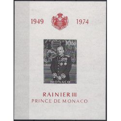 Monaco bloc-feuillet de timbre N°8 neuf**.